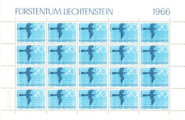 Liechtenstein - Bloc MNH ** - 1966 - Reine Luft 20 - Neufs