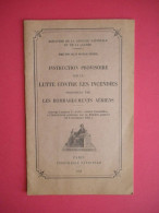 Ww2 Instruction Provisoire 1939  Défense Passive Abri Bombardements Aériens Abris Ministère Défense & Guerre - 1939-45