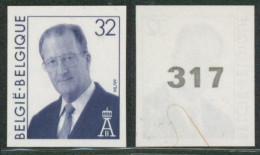 Non Dentelé (1998) - N°2791 S.M. Roi Albet II - 1981-2000