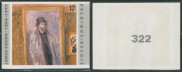 Non Dentelé (1999) - N°2822 James Ensor (Israel) - 1981-2000