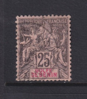 Benin, Scott 27 (Yvert 27), Used (thin) - Gebruikt