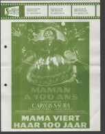 Maman à 100 Ans - Quarto 22 X 28 Cm Smalfilm Studio Promotional Poster / Affiche With Synopsis - Affiches & Posters