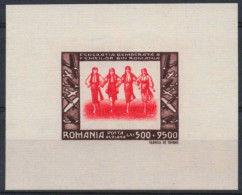 Roumanie - BLOC MNH ** 1946 MI 35 - Women Of Wallachia - Blocks & Kleinbögen