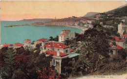 FRANCE - Menton - Vue Prise Du Boulevard De Garavan - LL - Carte Postale Ancienne - Menton