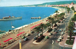 FRANCE - Nice - La Promenade Des Anglais (vue Prise L'hôtel Ruhl) - Colorisé - Animé - Carte Postale Ancienne - Places, Squares