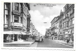 CPA Wenduine, Rue De L'Eglise - Wenduine