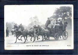 Attelage. Comte Du Douet De Graville - Taxi & Carrozzelle