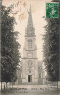 FRANCE - Forges Les Eaux - L'Eglise - Place Verte - Carte Postale Ancienne - Forges Les Eaux