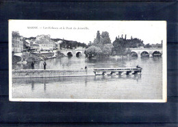 Delcampe - 52. Les écluses Et Le Pont De Joinville. Format 2/3 - Joinville