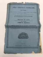[-50%] Vieux Papiers - Atlas Cadastral Parcellaire De La Belgique - Province De Liège - Canton De Louvrigné - Commune D' - Otros Planes