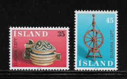 ISLANDE  ( EUIS- 630 )  1976   N° YVERT ET TELLIER  N° 467/468   N** - Unused Stamps