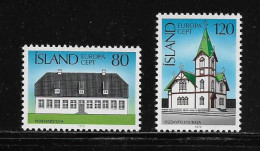 ISLANDE  ( EUIS- 632 )  1978   N° YVERT ET TELLIER  N° 483/484   N** - Unused Stamps