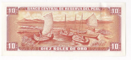 Perou 10 Soles De Oro 1976 -  N° I 460326639, UNC - Perú