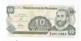 Nicaragua 10 Centavos De Cordoba , N° A/F 4911883, UNC - Nigeria