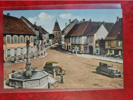 Carte MUTZIG MARKPLATZ PLACE DU MARCHE - Mutzig