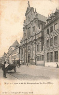 Belgique - Liège - L'église De RR.PP. Rédemptoristes, Rue Hors Château  - Hélio. Degraeve - Carte Postale Ancienne - Liege