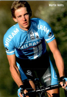 Carte Cyclisme Cycling Ciclismo サイクリング Format Cpm Equipe Cyclisme Pro Team Milram Martin Velits Slovaquie Superbe.Etat - Cycling