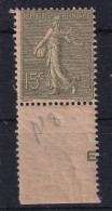 FRANCE 1903 - MNH - YT 130j - Papier GC - Type IV - 1903-60 Sower - Ligned