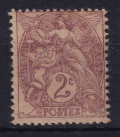 FRANCE 1900 - MNH - YT 108f - 1900-29 Blanc