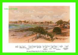 GRAND CAYMAN, B-W-I- 1930 VIEW OF HOGSTY BAY FROM DR. ROY'S HOME - MAEDAC CARDS - - Cayman Islands