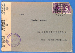 Allemagne Bizone 1946 Lettre Avec Censure De Wuppertal (G22079) - Altri & Non Classificati