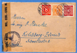 Allemagne Bizone 1946 Lettre Avec Censure De Neuhof (G22081) - Other & Unclassified