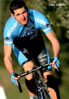 Carte Cyclisme Cycling Ciclismo サイクリング Format Cpm Equipe Cyclisme Pro Team Milram Fabio Sabatini Italie Superbe.Etat - Cyclisme