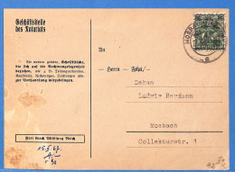 Allemagne Bizone 1948 Carte Postale De Mossbach (G22091) - Covers & Documents