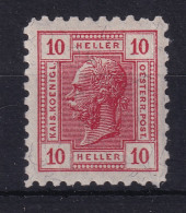 AUSTRIA 1906 - MLH - ANK 134 - Neufs