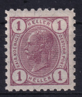 AUSTRIA 1905 - MLH - ANK 119 - Unused Stamps