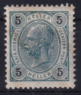 AUSTRIA 1901 - MLH - ANK 87 - Unused Stamps