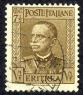 Eritrea Sc# 150 Used 1931 7 1/2c Victor Emmanuel III - Erythrée