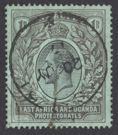 East Africa & Uganda Sc# 49 Used (a) 1912-1918 1r King George V - Protettorati De Africa Orientale E Uganda