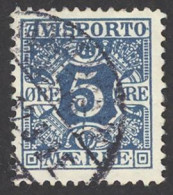 Denmark Sc# P2 Used (a) 1907 5o Newspaper Stamps - Used Stamps