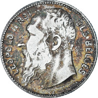 Monnaie, Belgique, Franc, 1909, TTB, Argent, KM:56.1 - 1 Franc