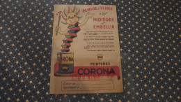 PROTEGE Cahier Peintures CORONA - Peintures