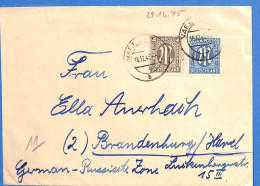 Allemagne Bizone 1945 Lettre De Varel (G22150) - Autres & Non Classés