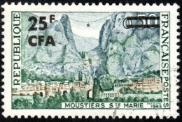 Réunion Obl. N° 364 - Moustiers Sainte Marie - Gebraucht