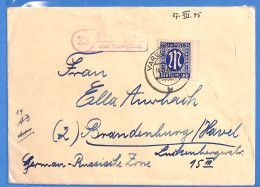 Allemagne Bizone 1945 Lettre De Varel (G22166) - Altri & Non Classificati