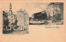 Belgique - Environs De Huy - Château De Famelette Huccorgne - Rocher La Marquise - Carte Postale Ancienne - Hoei