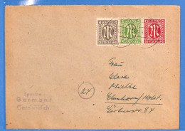 Allemagne Bizone 1946 Lettre De Altona (G22170) - Other & Unclassified