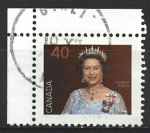 Canada 1990. Scott #1168 (U) Queen Elizabeth II - Oblitérés