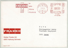 Schweiz / Helvetia 1970, Brief Freistempel / EMA / Franke Aarburg - Aarau, Küchen / Cuisines / Kitchen - Usines & Industries