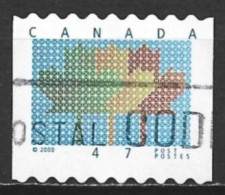 Canada 2000. Scott #1878 (U) Maple Leaves - Gebraucht