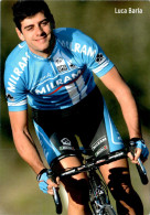 Carte Cyclisme Cycling Ciclismo サイクリング Format Cpm Equipe Cyclisme Pro Team Milram Luca Barla Italie En Superbe.Etat - Ciclismo