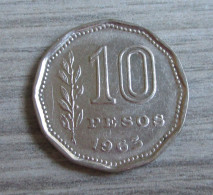 Pièce De 10 Pesos (1963) - Argentine