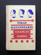 Lithuanian Book / Graikas Zorba 1978 - Novels