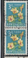 NEW ZEALAND NUOVA ZELANDA 1967 1970 FLORA HIBISCUS FLOWER 3c USED USATO OBLITERE' - Oblitérés