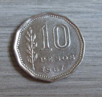 Pièce De 10 Pesos (1967) - Argentine