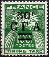 Réunion Obl. N° Taxe 44 - Gerbes De Blé - Impuestos